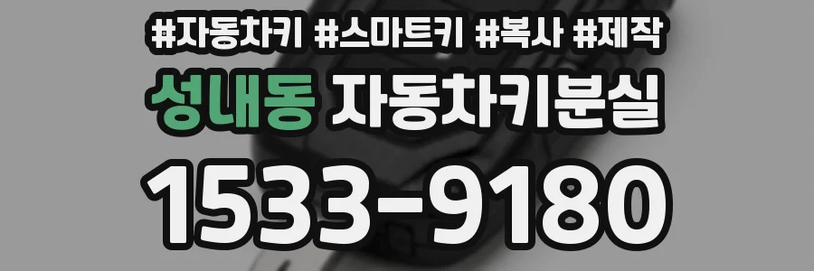 성내동 자동차키분실