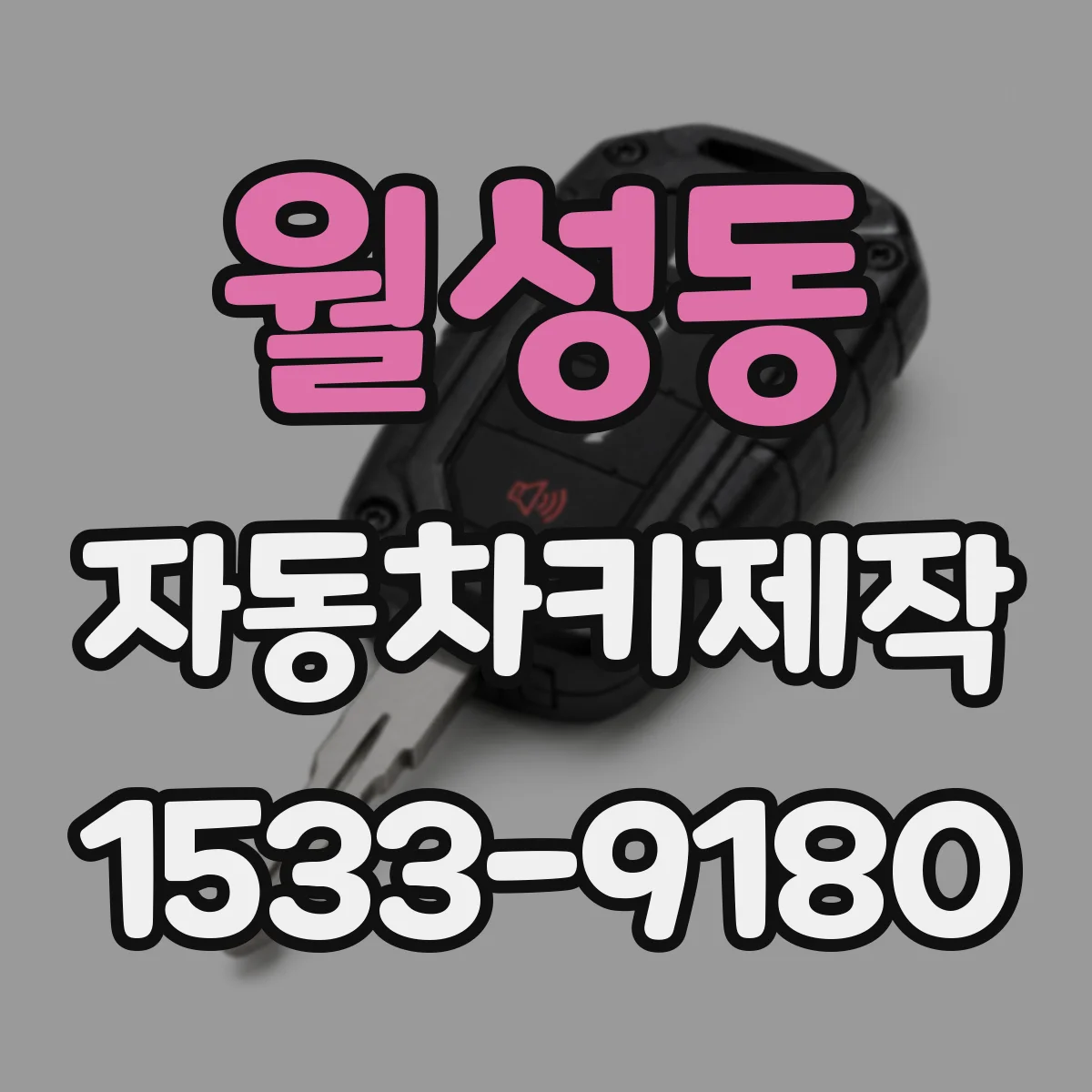 월성동 자동차키제작