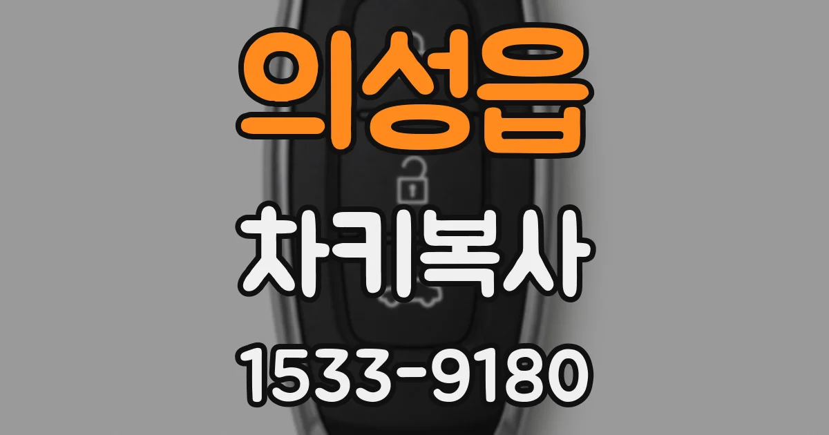 의성읍 차키복사