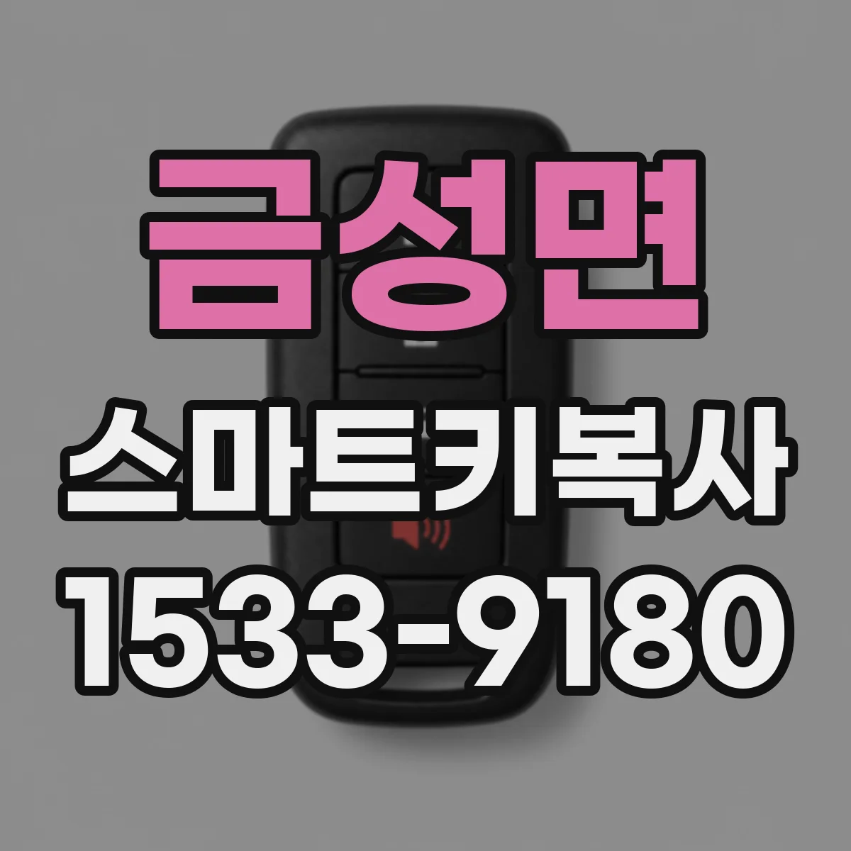 금성면 스마트키복사
