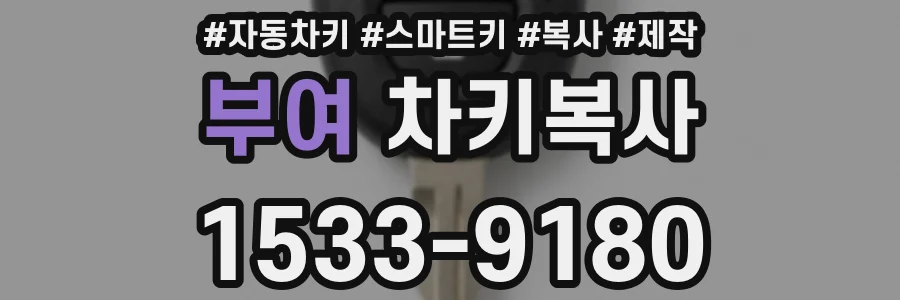 부여 차키복사