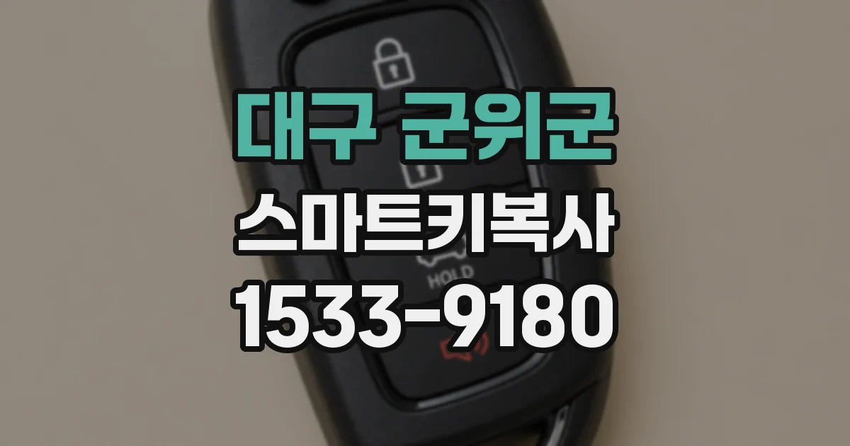 대구 군위군 스마트키복사