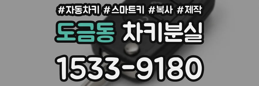 도금동 차키분실