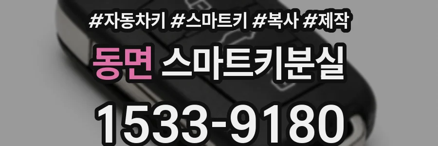 동면 스마트키분실