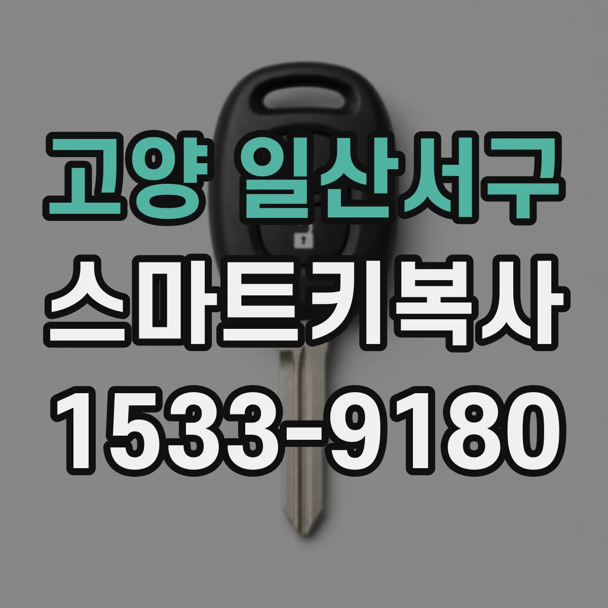 고양 일산서구 스마트키복사