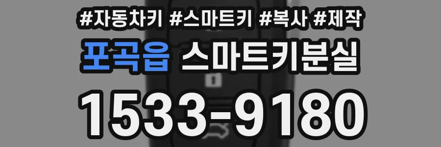 포곡읍 스마트키분실