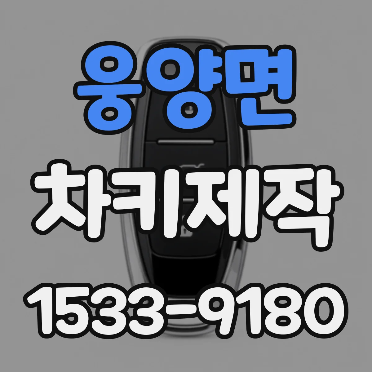 웅양면 차키제작
