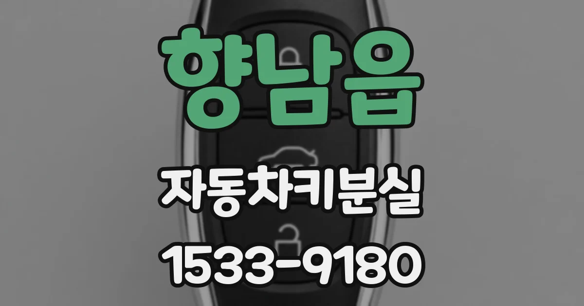 향남읍 자동차키분실