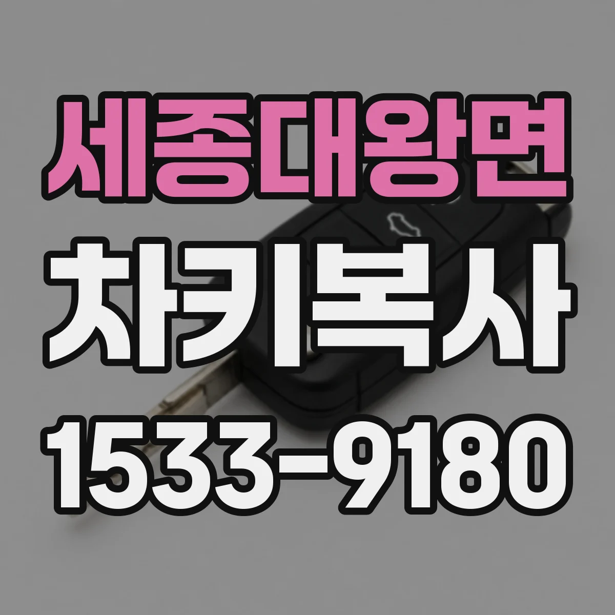 세종대왕면 차키복사