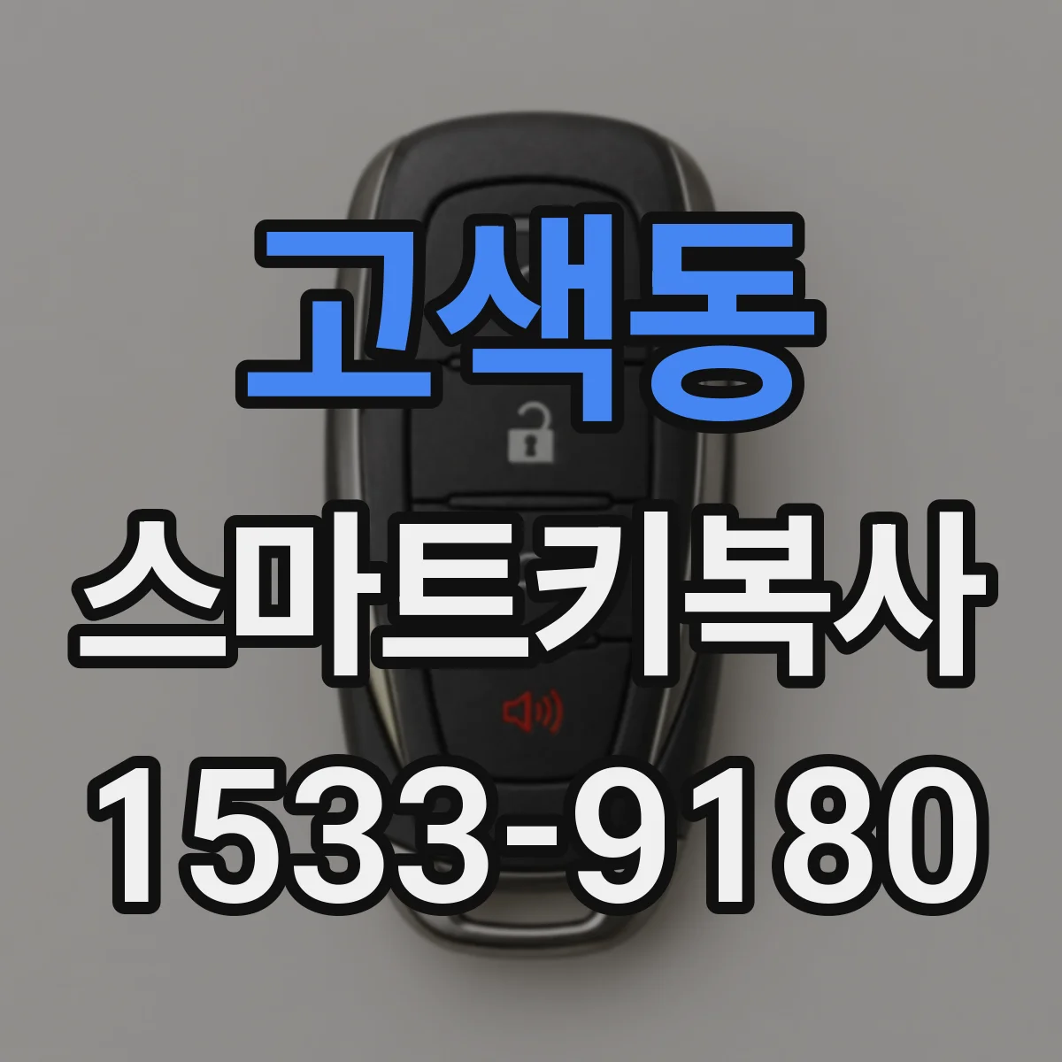 고색동 스마트키복사