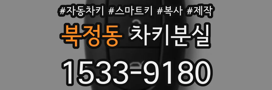북정동 차키분실