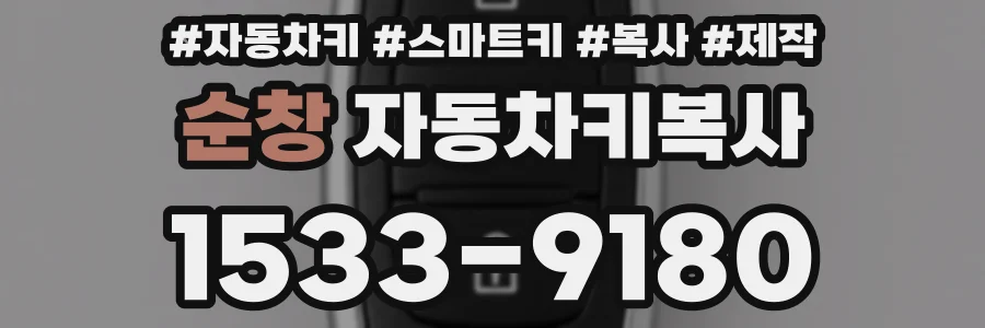 순창 자동차키복사