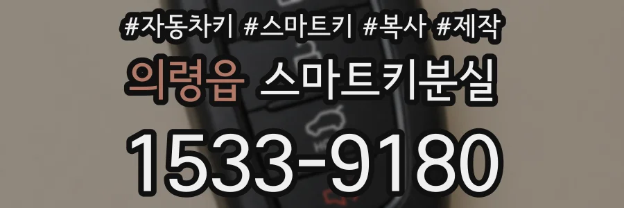 의령읍 스마트키분실