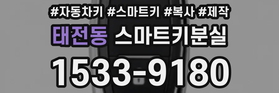 태전동 스마트키분실