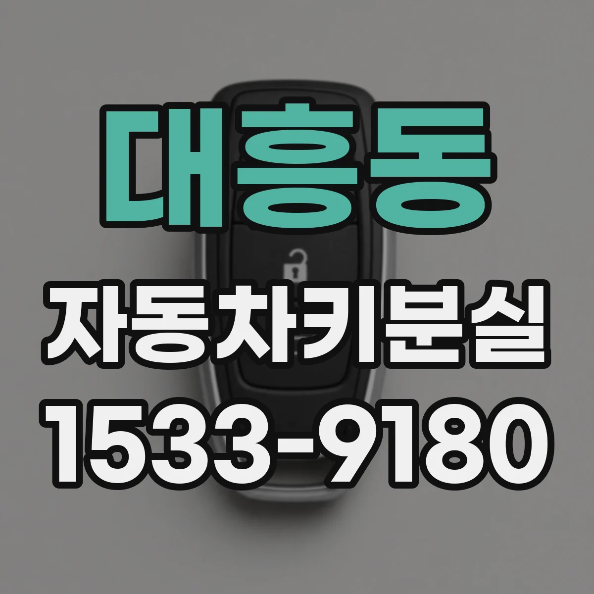 대흥동 자동차키분실