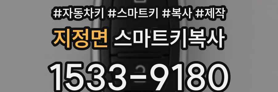 지정면 스마트키복사