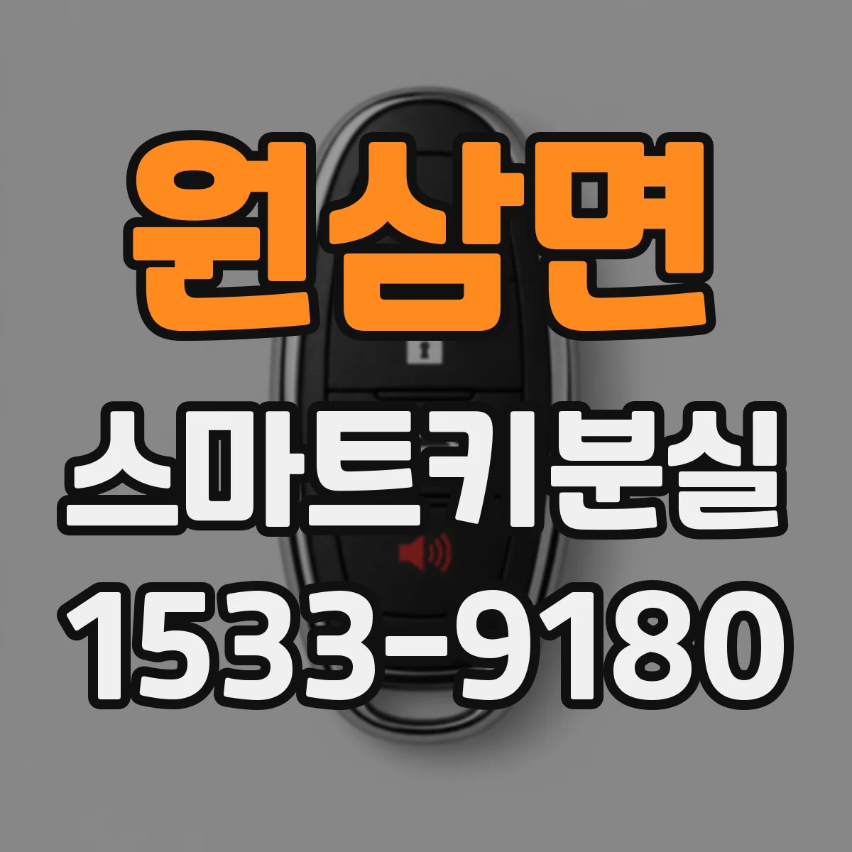 원삼면 스마트키분실