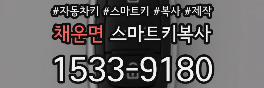 채운면 스마트키복사