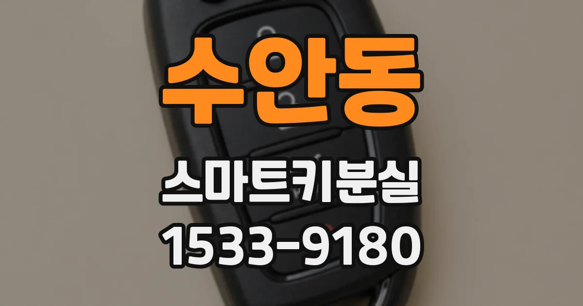 수안동 스마트키분실