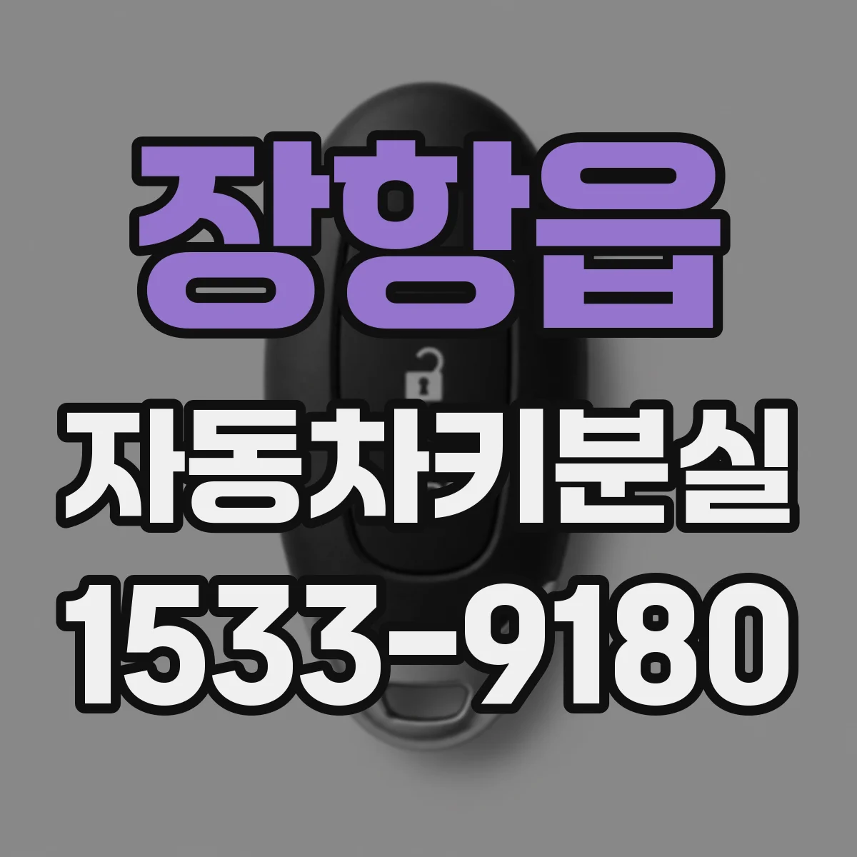 장항읍 자동차키분실