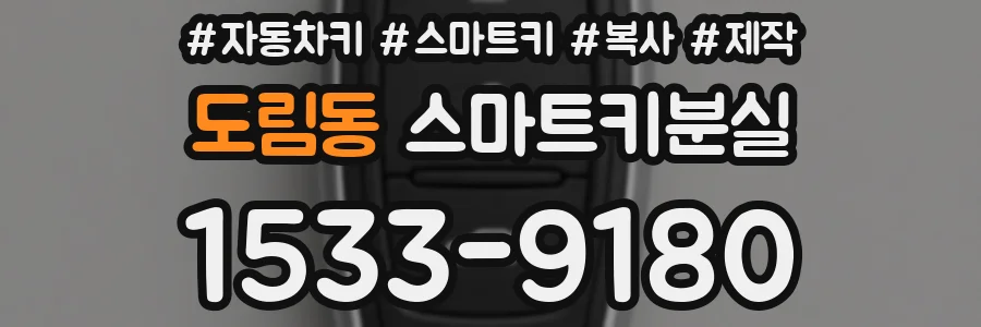 도림동 스마트키분실