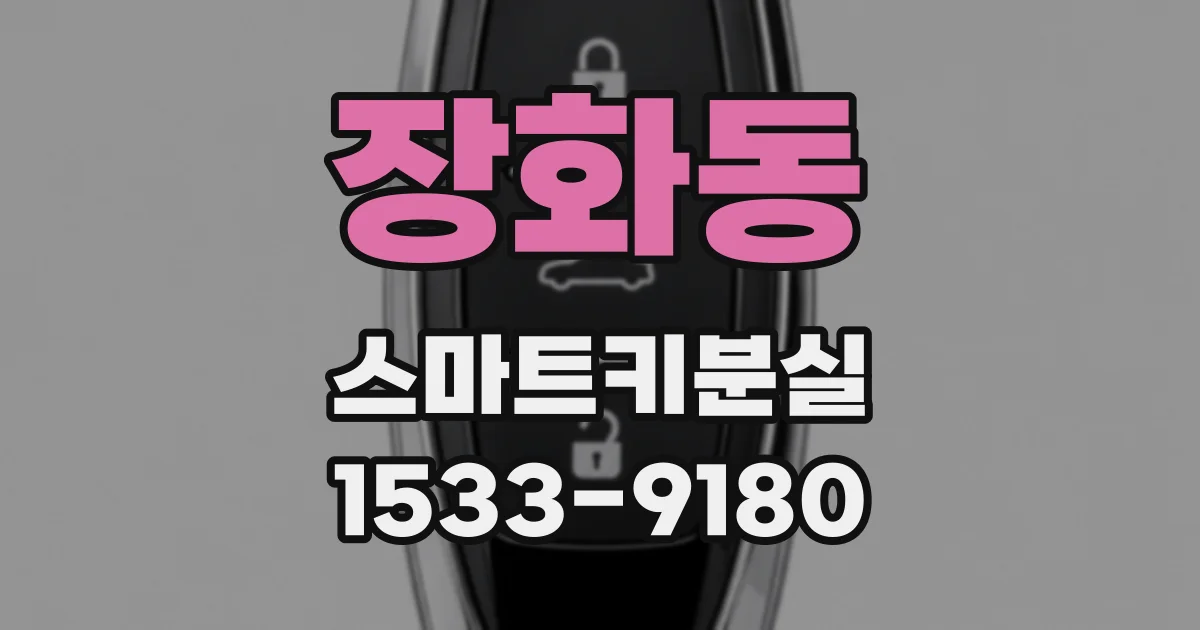 장화동 스마트키분실