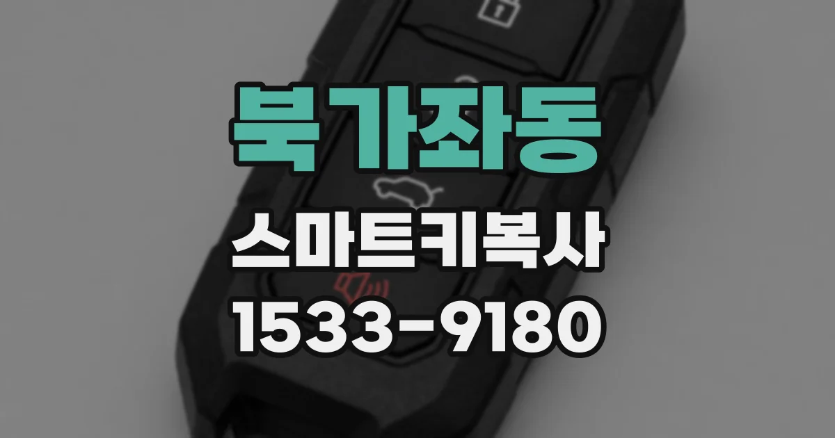 북가좌동 스마트키복사