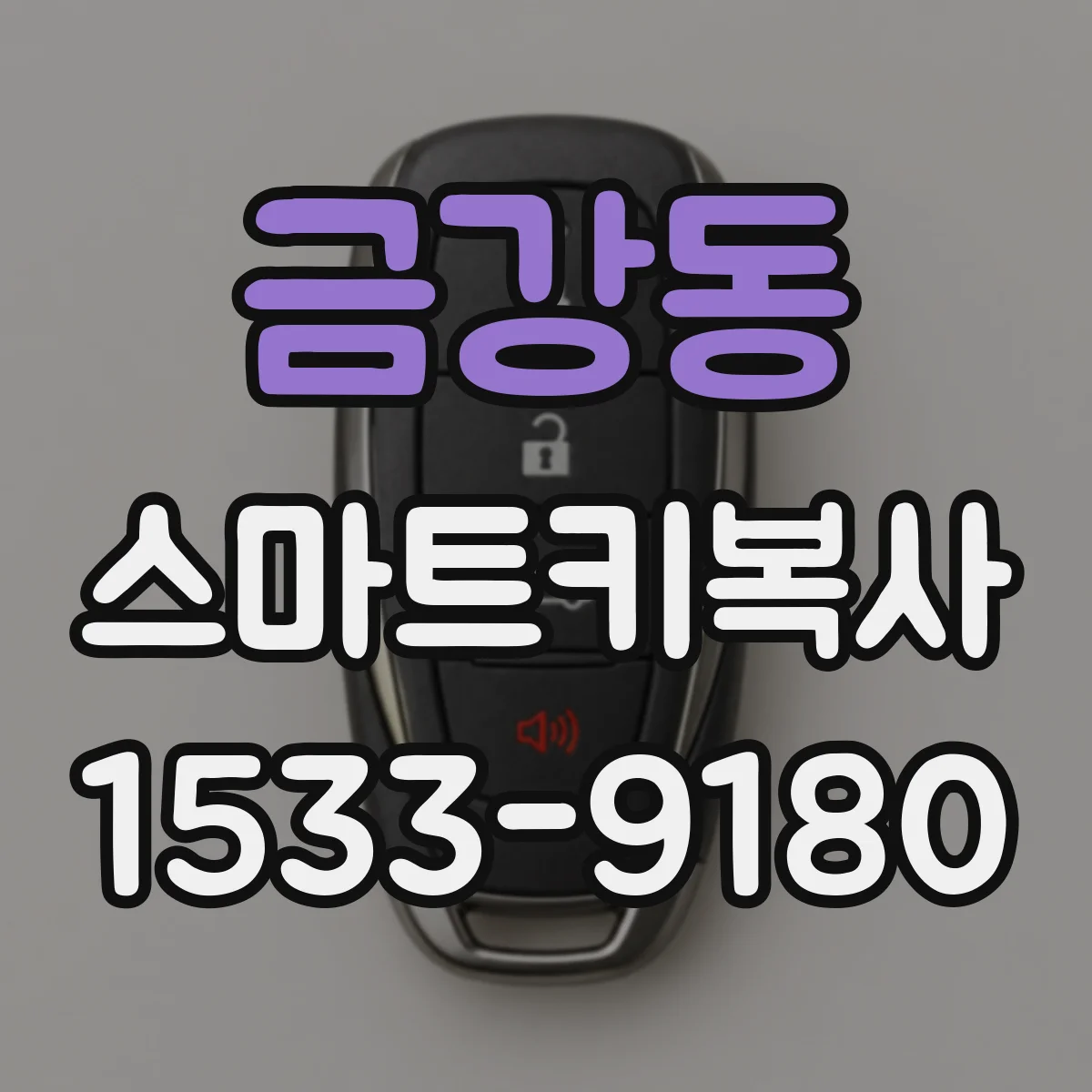 금강동 스마트키복사