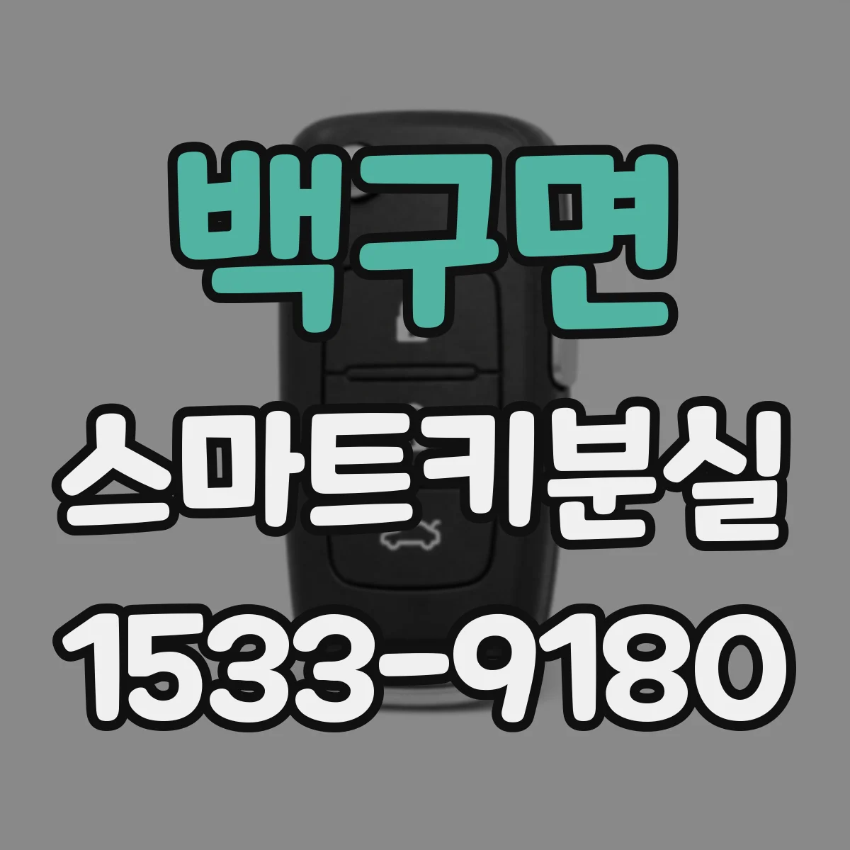 백구면 스마트키분실