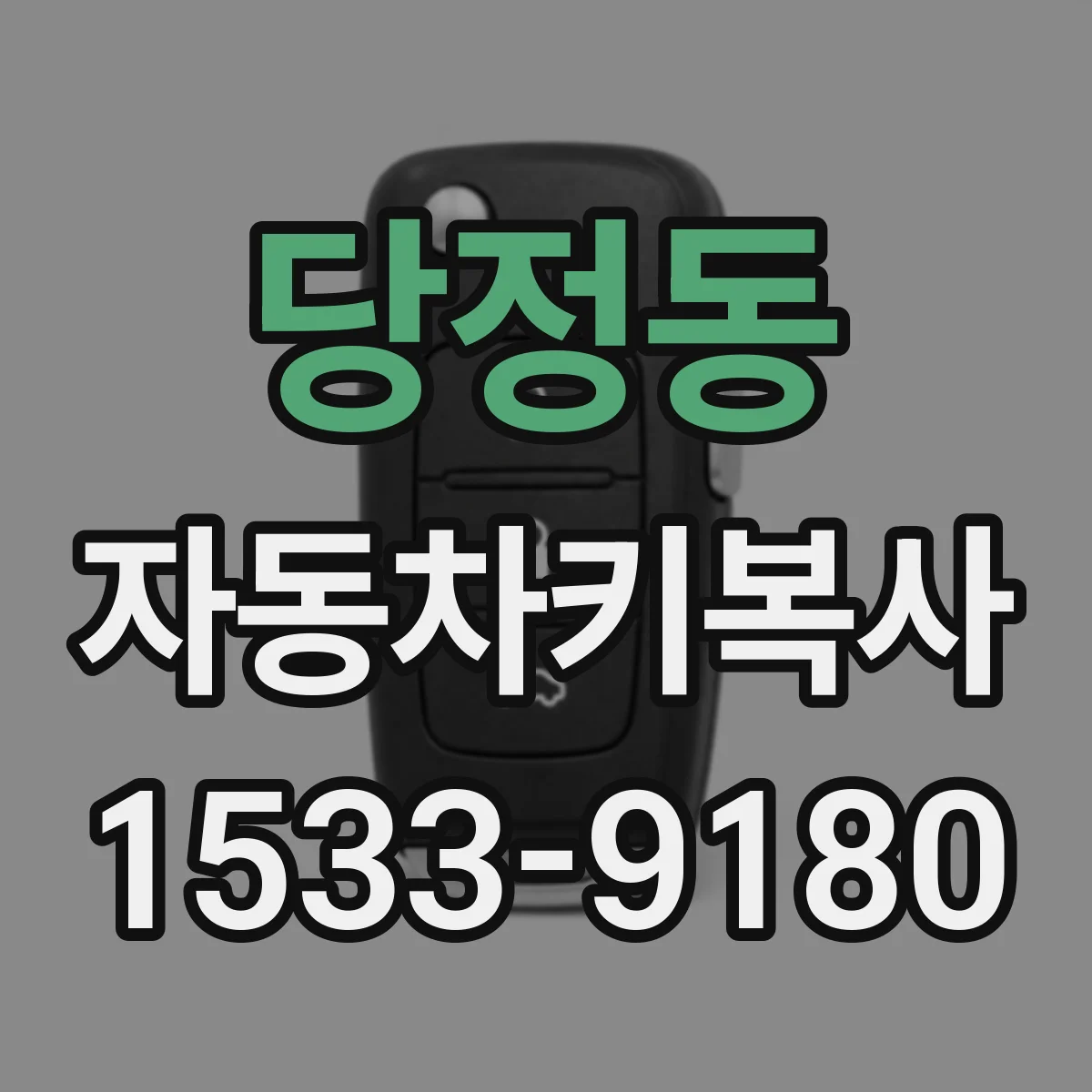 당정동 자동차키복사