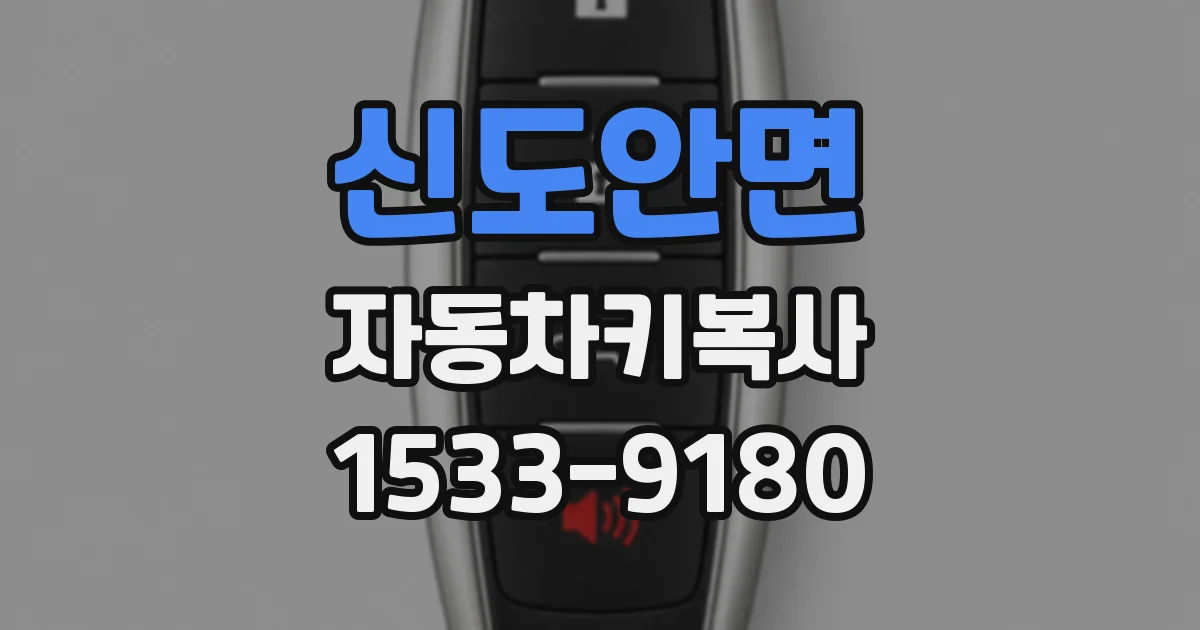 신도안면 자동차키복사
