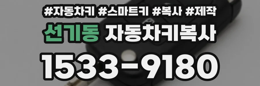 선기동 자동차키복사