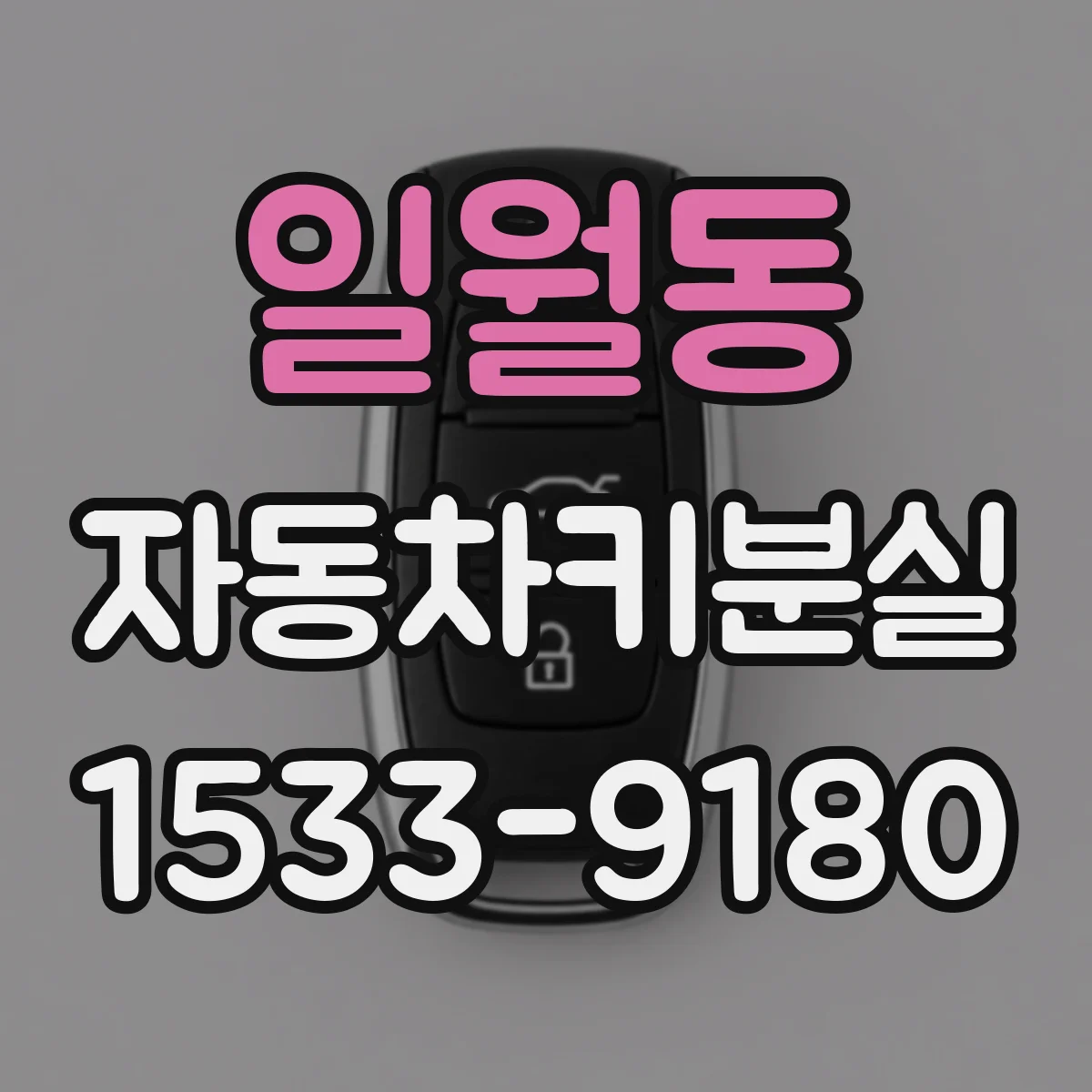 일월동 자동차키분실