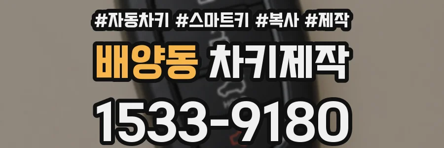 배양동 차키제작