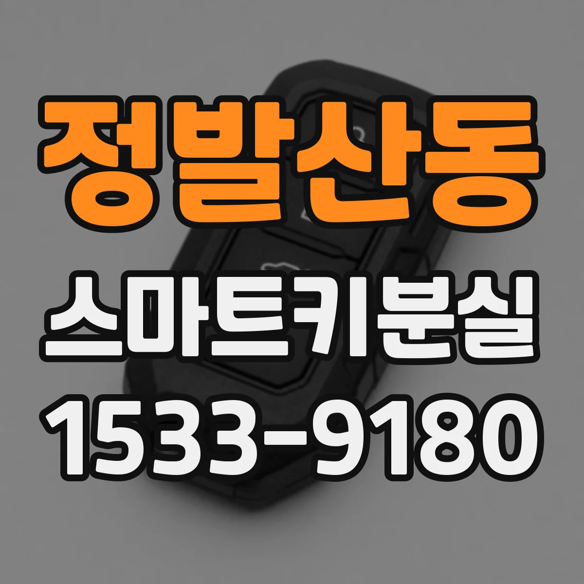 정발산동 스마트키분실