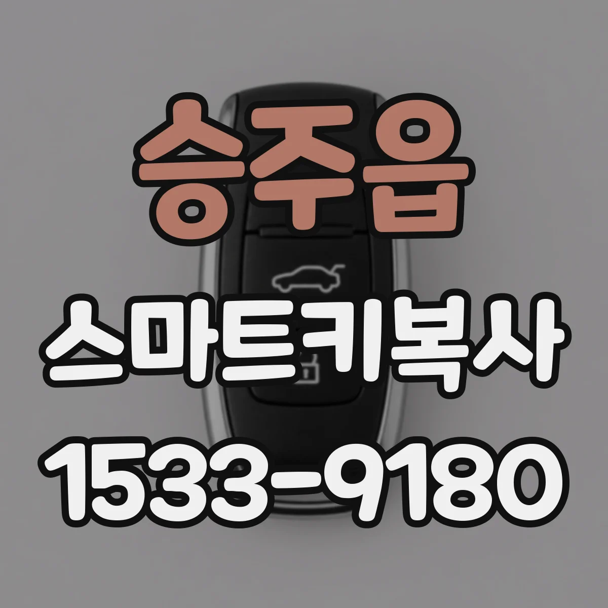 승주읍 스마트키복사