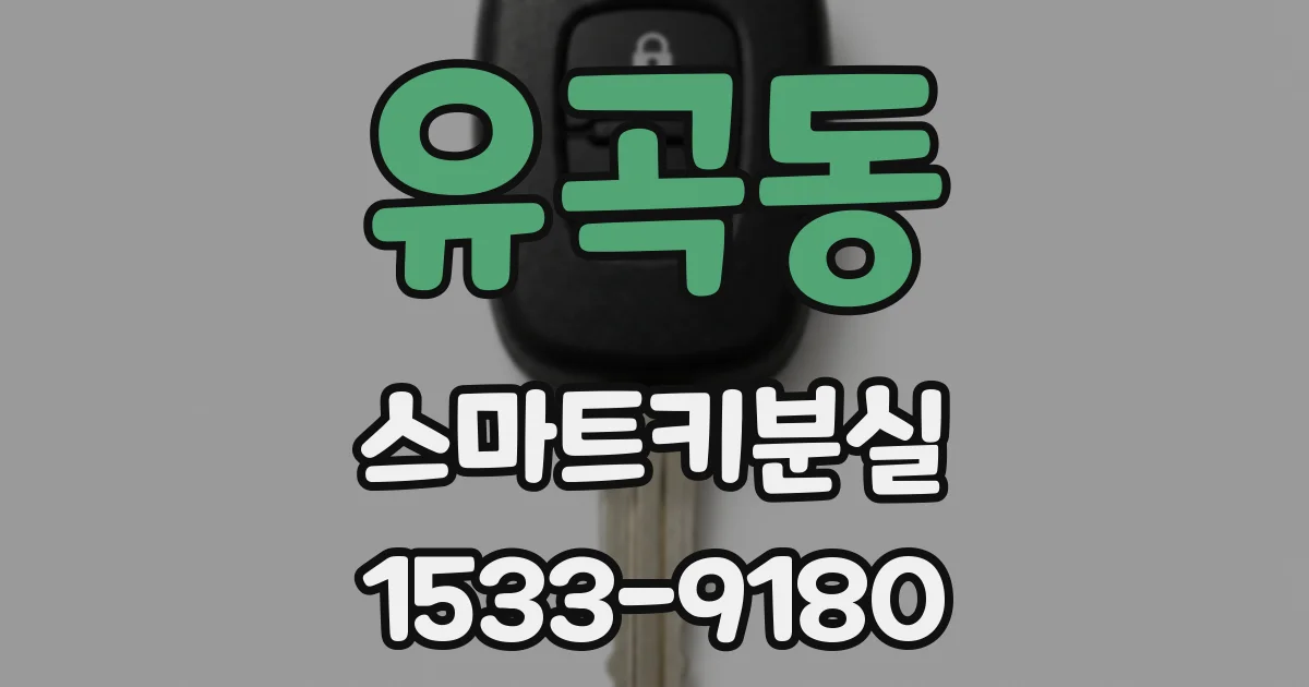 유곡동 스마트키분실