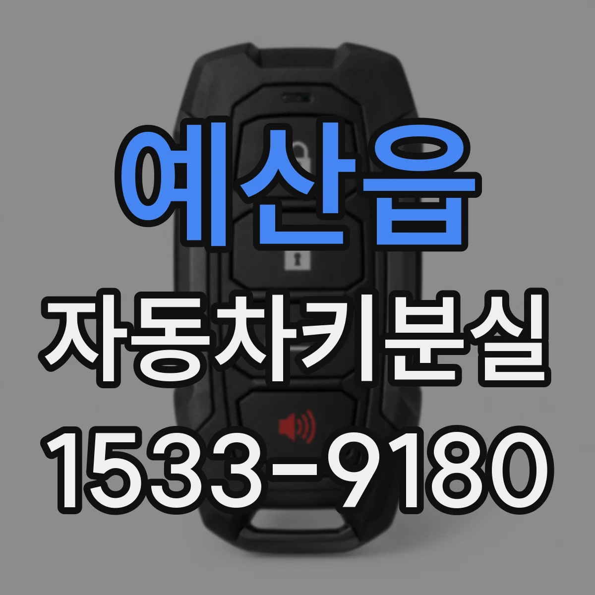 예산읍 자동차키분실