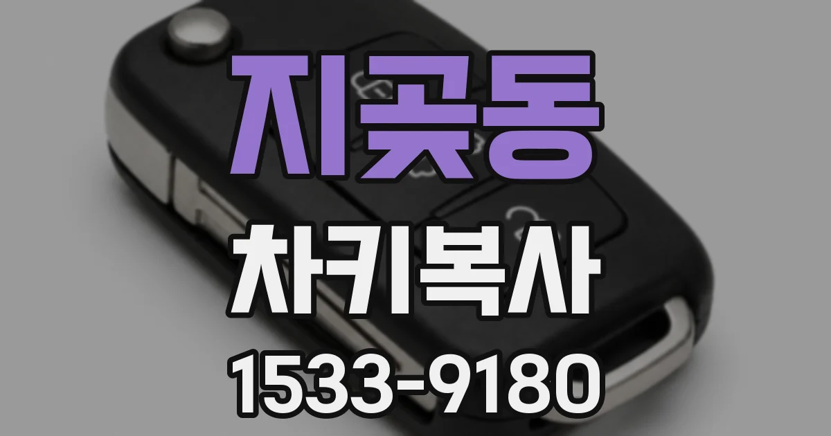 지곶동 차키복사