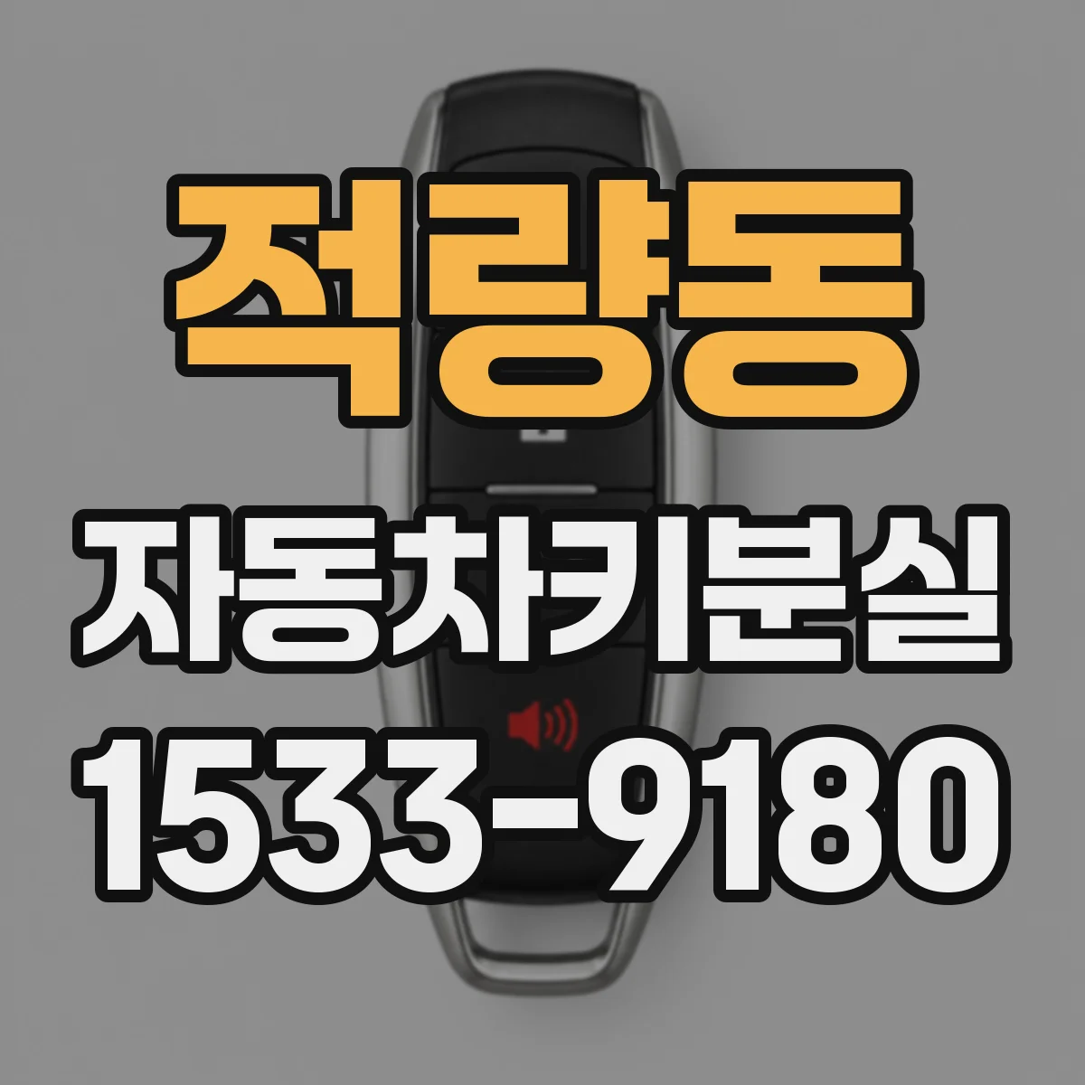 적량동 자동차키분실