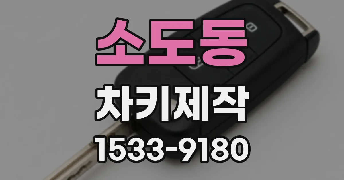 소도동 차키제작