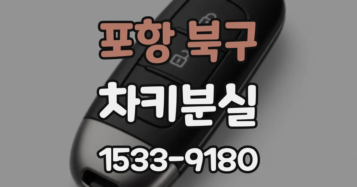 포항 북구 차키분실