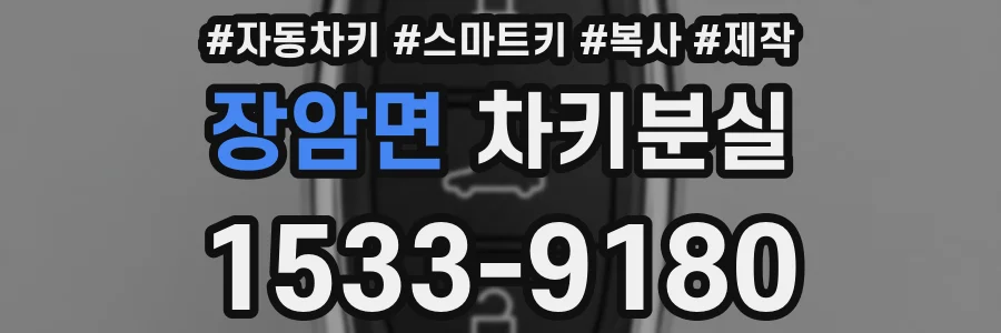 장암면 차키분실