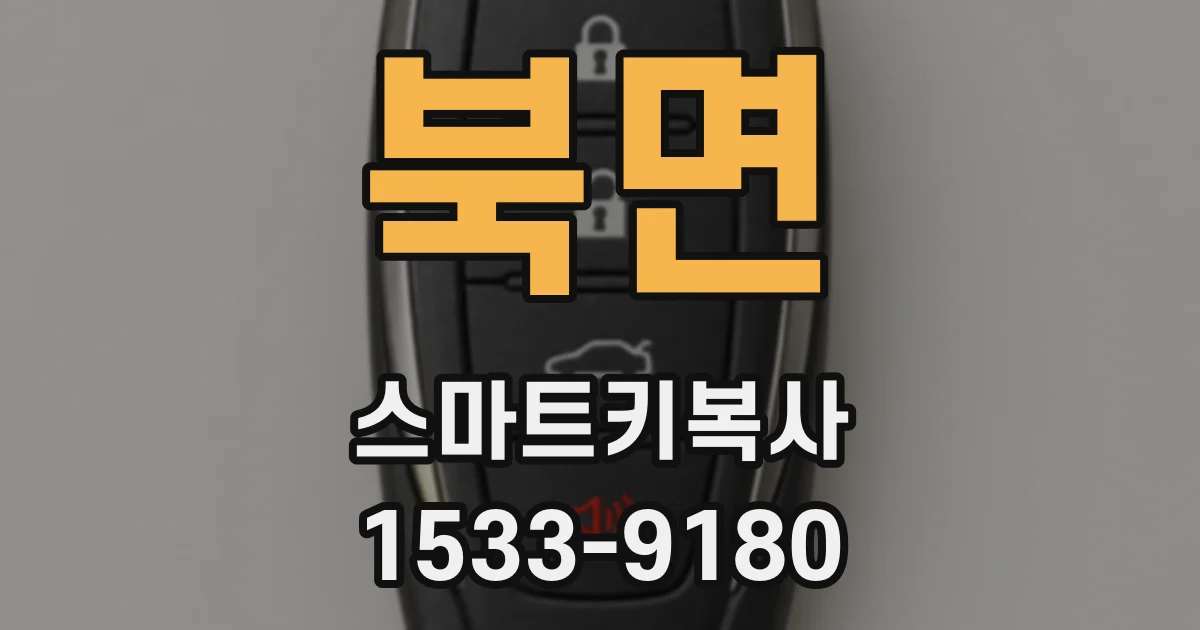 북면 스마트키복사