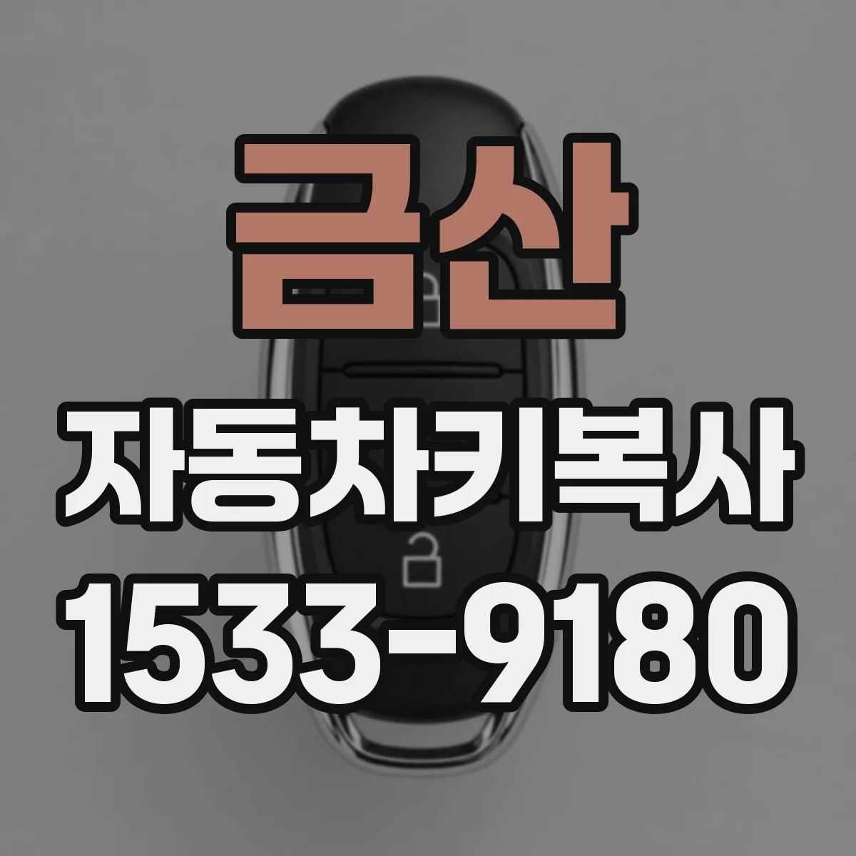 금산 자동차키복사
