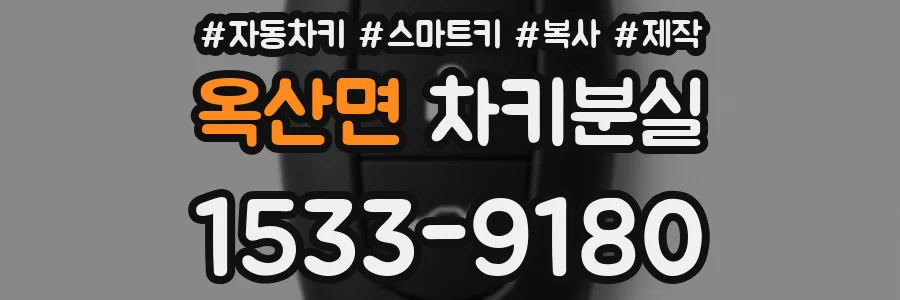 옥산면 차키분실