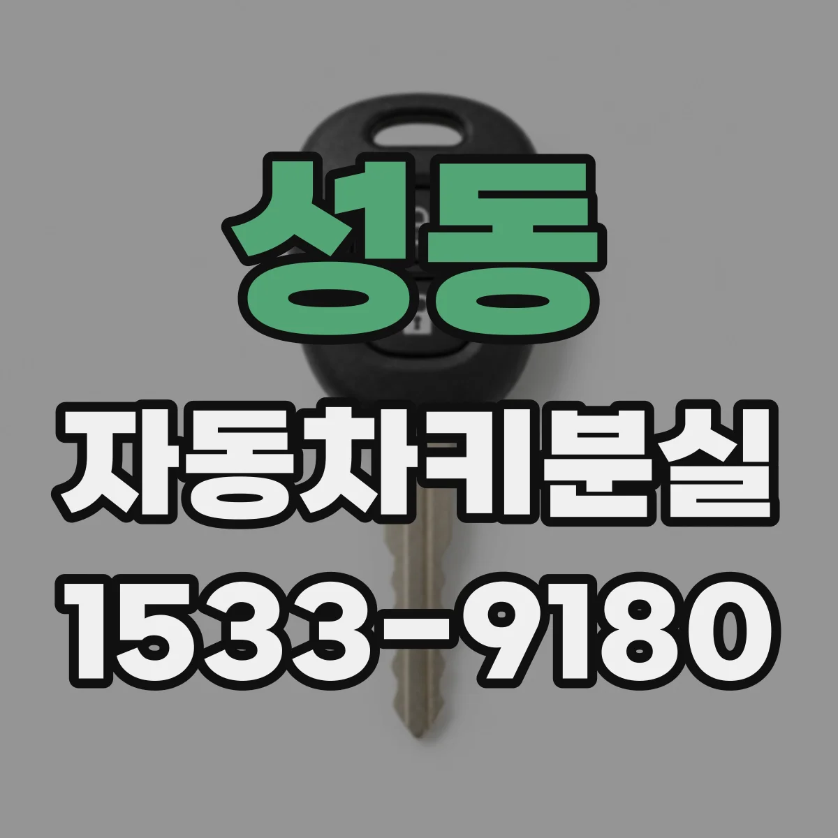 성동 자동차키분실