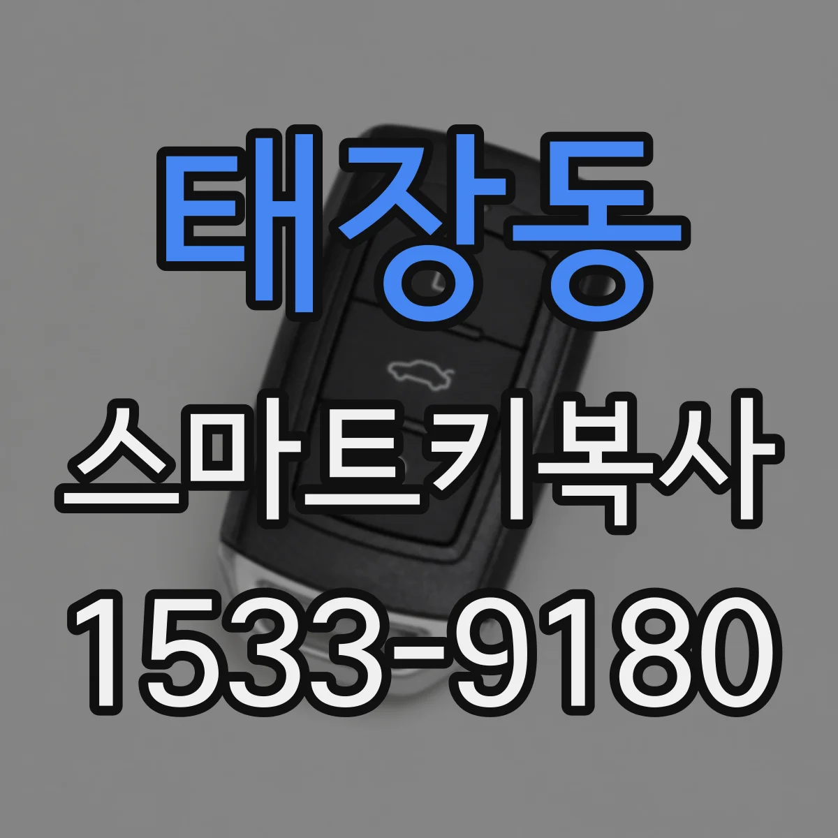 태장동 스마트키복사