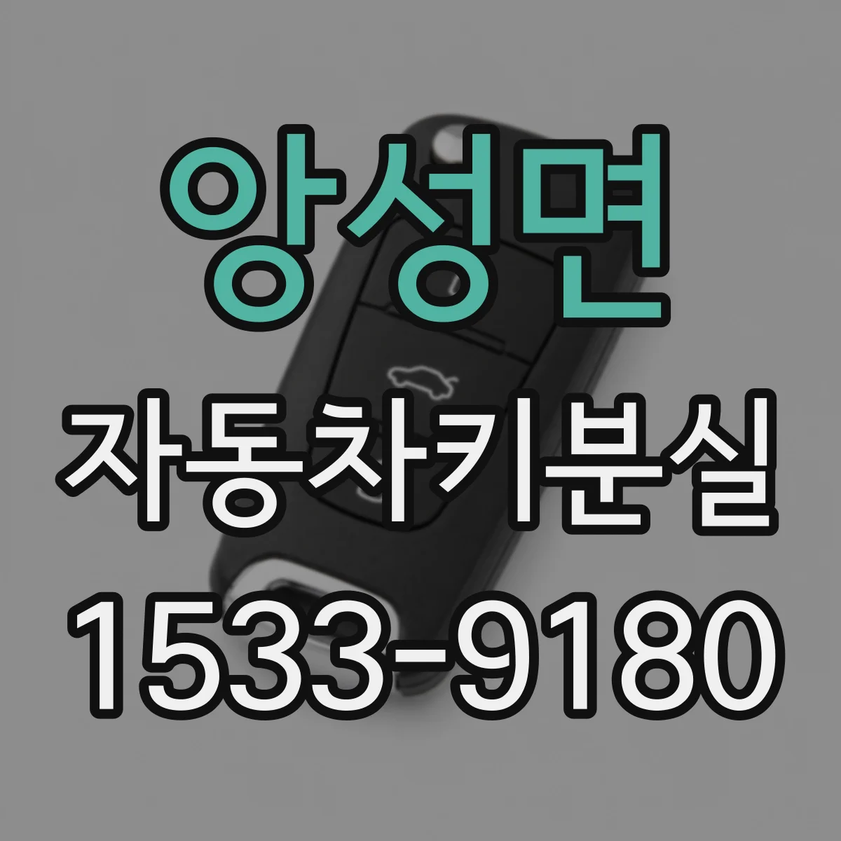 앙성면 자동차키분실