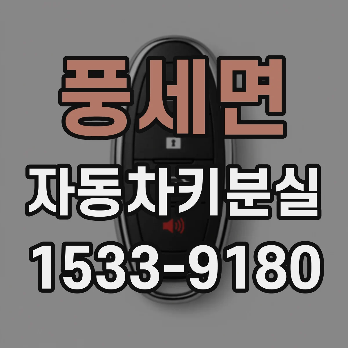 풍세면 자동차키분실